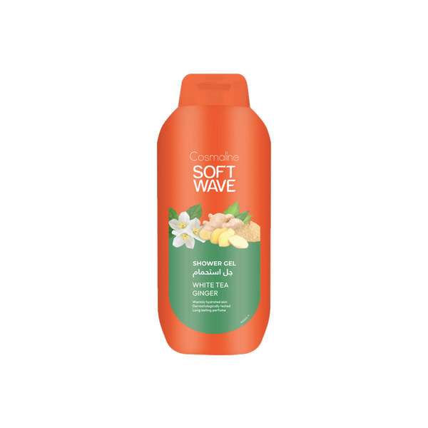 Cosmaline Soft Wave Shower Gel White Tea Ginger 650ml