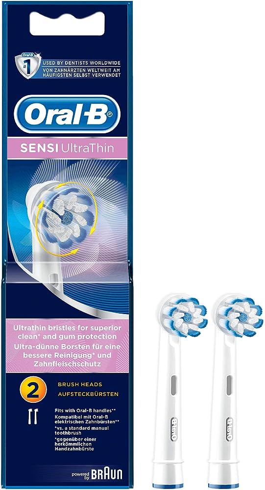 Oral B Sensi Ultrathin 2 Electric Toothbrush Heads