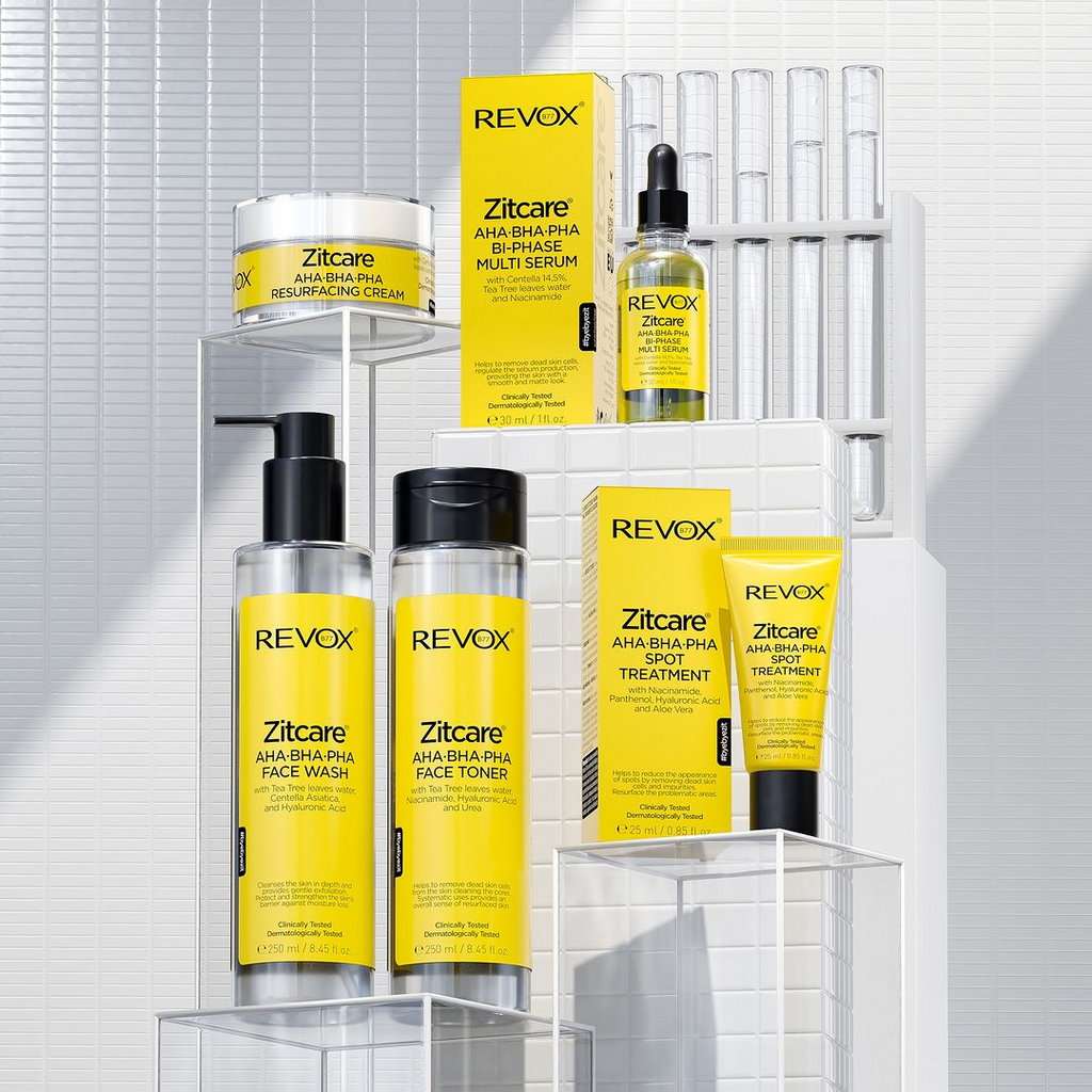 Revox B77 Zitcare AHA-BHA-PHA-Face Wash 250ml| Skincare – Feel22