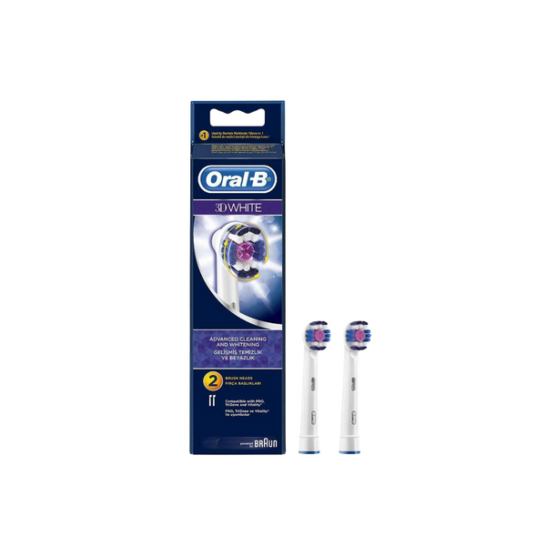 Oral-B Replacement Brush Heads - 3D White