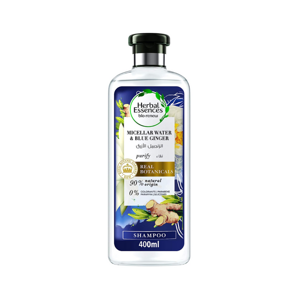 Herbal Essences Shampoo Micelar Water & Ginger 400ml