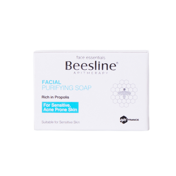 Beesline Facial Purifying Soap - For Sensitive, Dry & Oily Skin With Imperfections
