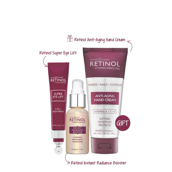 Retinol Skincare Glowy Gift Set