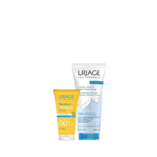 Uriage Bariesun Very High Protection Cream Spf50+ & Cleansing Cream at 30% Off