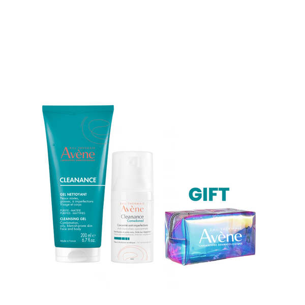 Avène Cleanance Concentrate & Cleanser Bundle + Free Gift