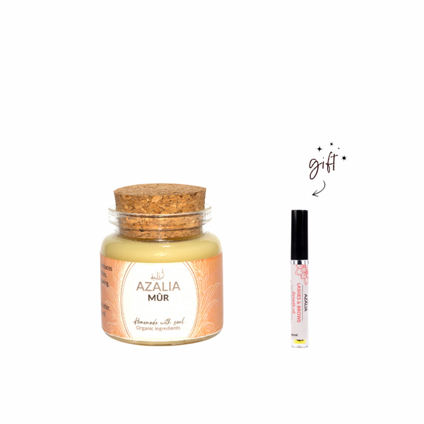 Azalia Mur Face Butter 60g + Free Azalia Eyelash Growth oil Bundle