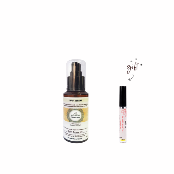 Azalia The Hair Guru + Free Azalia Eyelash Growth oil Bundle