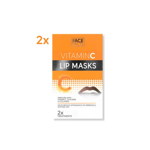 Face Facts Vitamin C Lip Mask 2 pcs