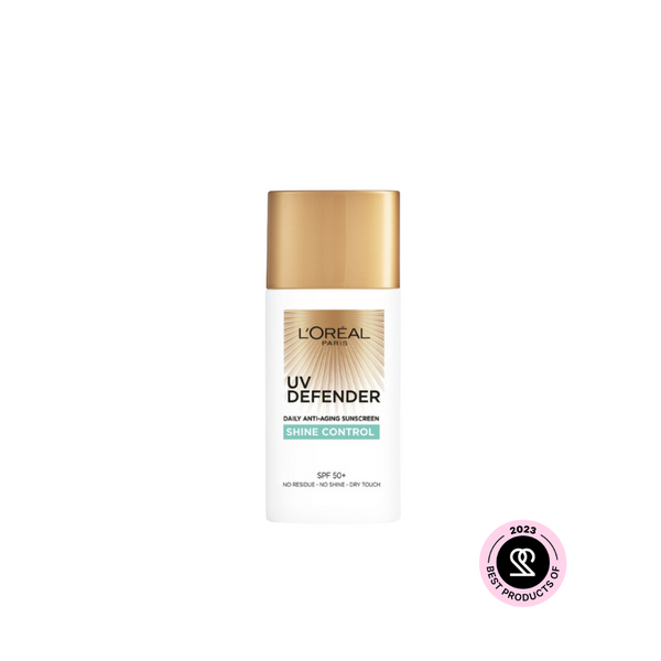 L’Oréal Paris UV Defender Sunscreen SPF50+/PA++++  - Shine Control