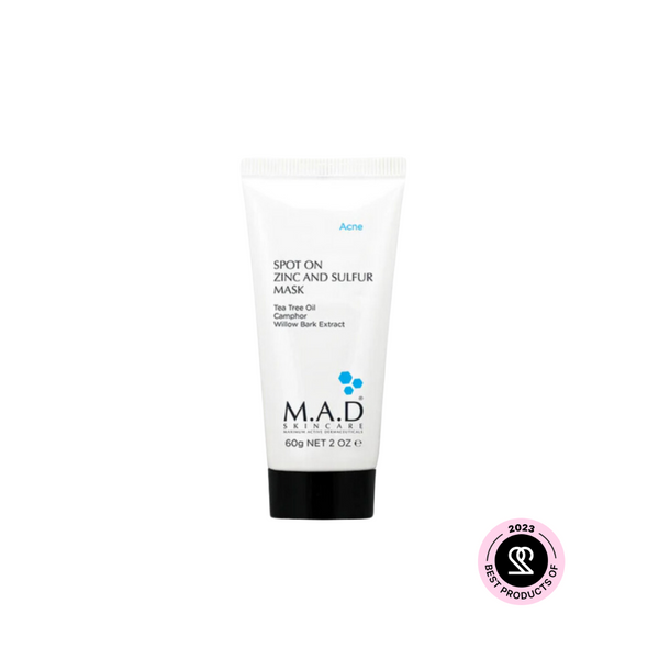 M.A.D Skincare Spot On Zinc and Sulfur Mask 60ml