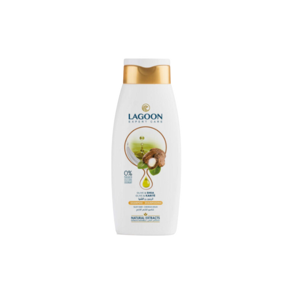 Lagoon Natural Extracts Shampoo for Silky Hair - Olive & Shea