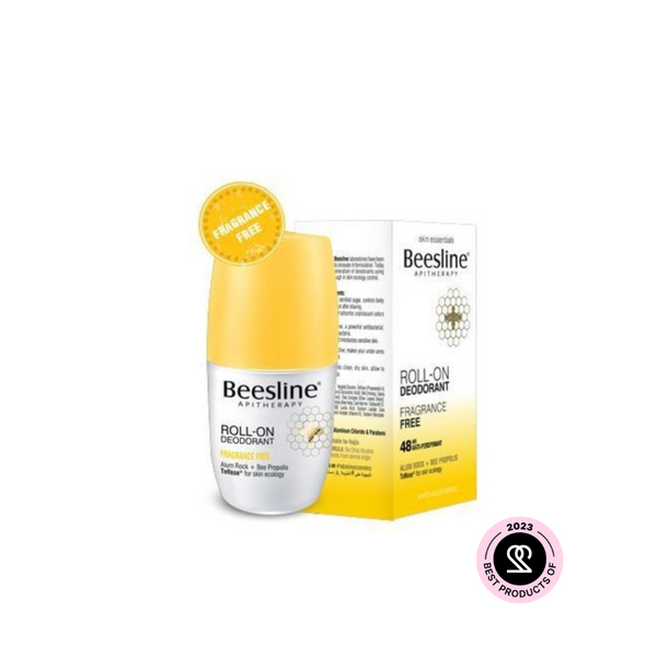 Beesline Natural Roll-On Deodorant Fragrance-Free