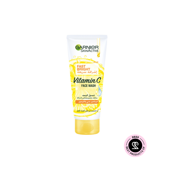 Garnier Fast Bright Vitamin C Brightening Face Wash (100mL)