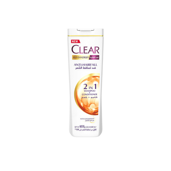 Clear Anti-Hair Fall Anti-Dandruff 2 in 1 Shampoo & Conditioner - 600ml