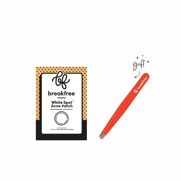 Breakfree Acne Patch + Free Breakfree Red Tweezers