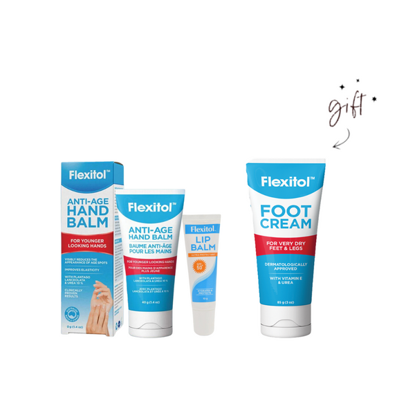 Flexitol Skin Essentials Bundle + Free Foot Cream