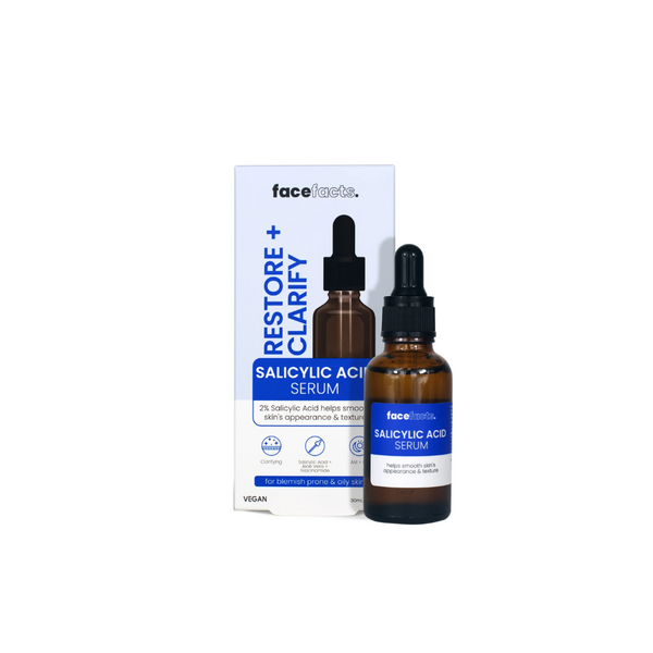 Face Facts 2% Salicylic Acid Facial Serum 30ml