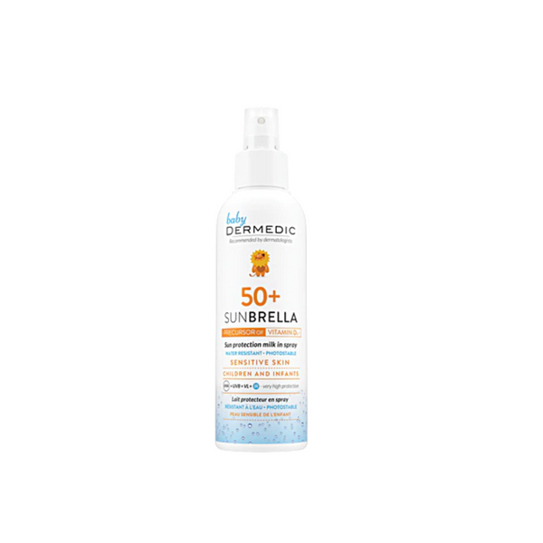 Dermedic Sunbrella Baby Sun Protection Milk Spray For Children Spf50 150ml