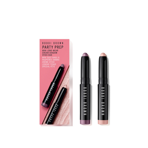 Bobbi Brown Party Prep Mini Long-Wear Cream Shadow Stick Duo Set