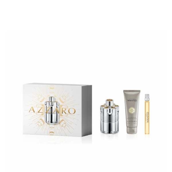 Azzaro Wanted Eau De Parfum Set For Men