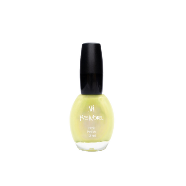 Yves Morel Nail Polish 9 - Pale Goldenrod Holo Effect