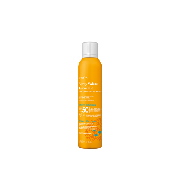 Pupa Milano Invisible Sunscreen Spray Spf 50 200ml