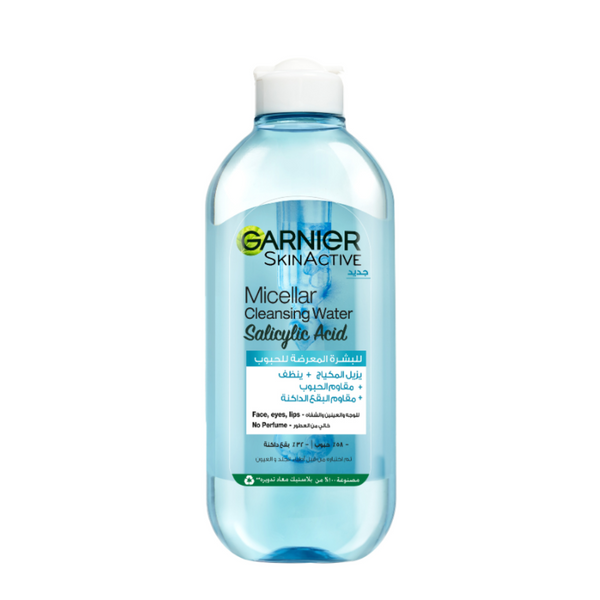 Garnier Fast Clear Micellar Water with Salicylic Acid for Acne Prone Skin 400ml