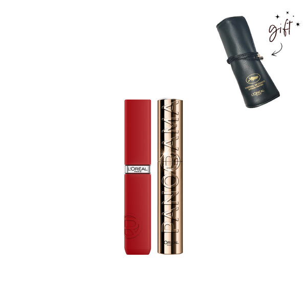 L’Oréal Paris Infallible Matte Lipstick X Panorama Bundle + Free Gift At 20% Off