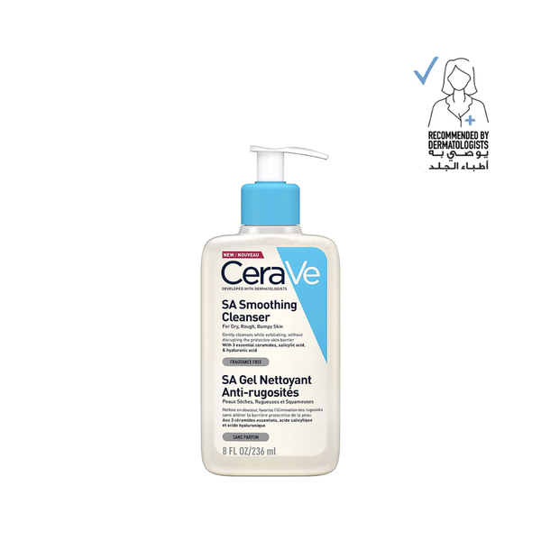 CeraVe SA Smoothing Cleanser For Normal, Dry And Rough Skin 236ml