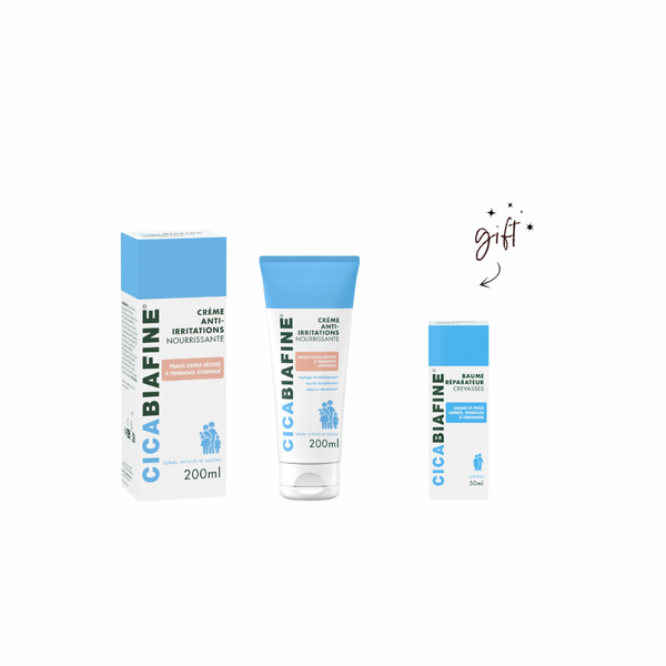 Cicabiafine Anti Irritation Cream + Free Cicabiafine Extra Dry Moisturising Bundle