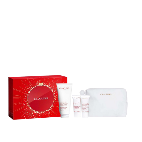 Clarins Body Care Essentials Moisture Rich Holiday Set