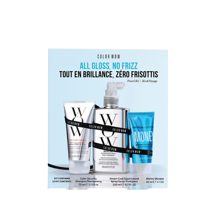 Color Wow Shiny shine, zero frizz Hair care Set | Hair Care Set – Feel22