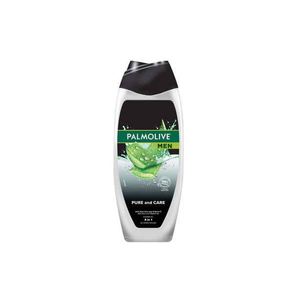 Palmolive Shower Gel Men 4 In 1 Pure & Care 500ml