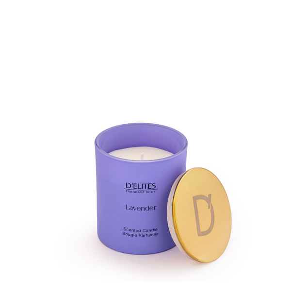 D'Elites Lavender Scented Candle 210g
