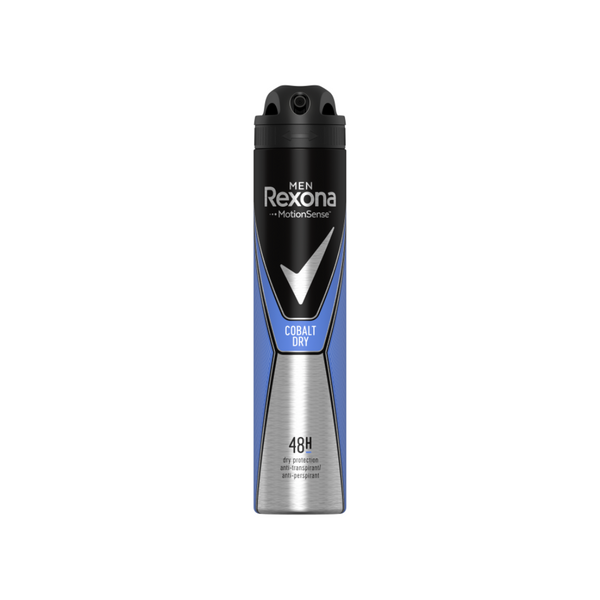 Rexona For Men Cobalt Dry Deodorant 200ml