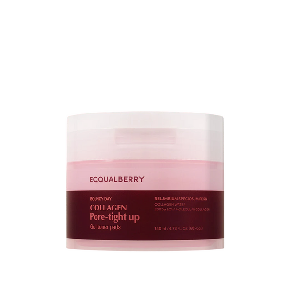 Eqqualberry Collagen Pore-Tight Up Gel Toner Pads