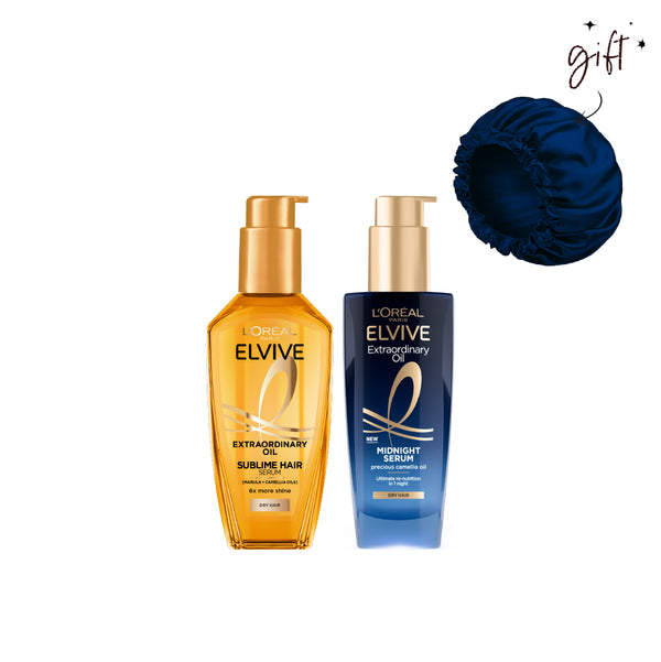 L'Oreal Paris Elvive Extraordinary Oil Treatment Bundle + Free Gift