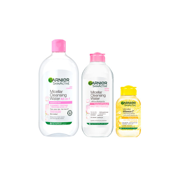 Garnier Classic Micellar Water All Sizes Bundle At 15% Off