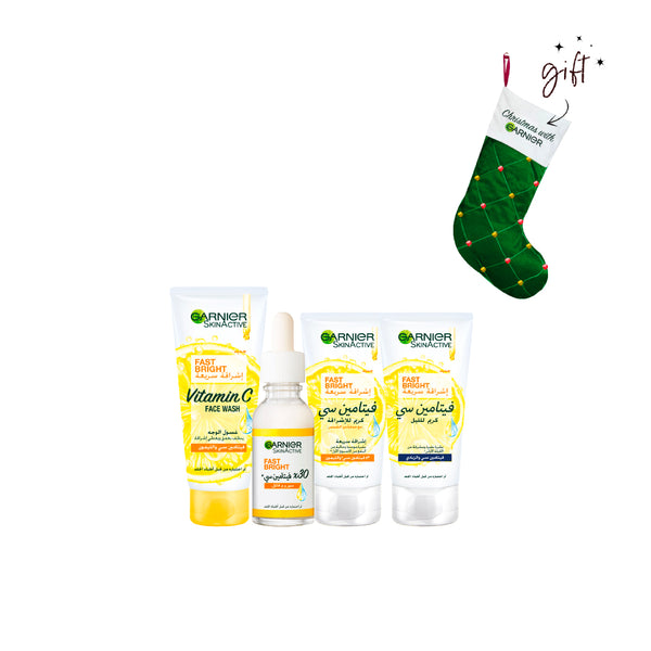 Garnier Complete Vitamin C Bundle + Free Christmas Stocking At 20% Off