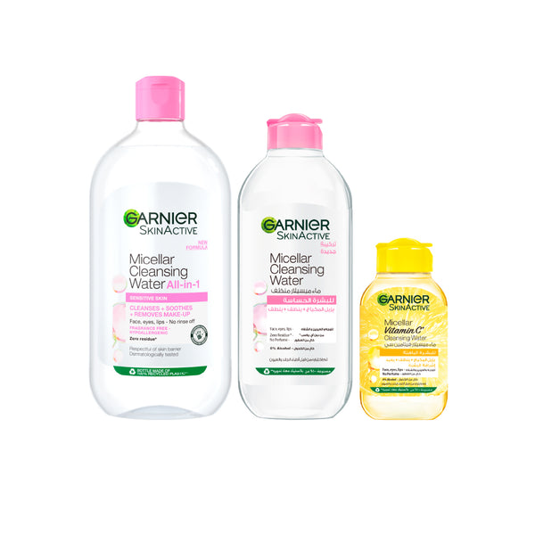 Garnier Classic Micellar Water All Sizes Bundle At 25% Off