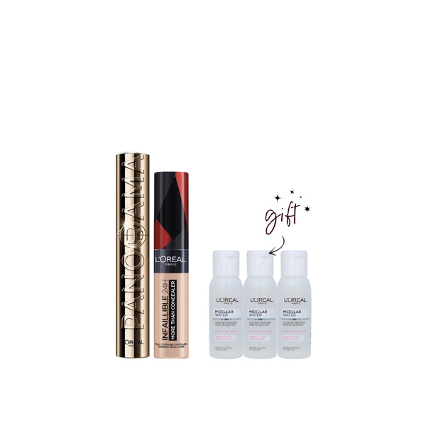 L’Oréal Paris Conceal And Elevate Bundle + Free Micellar Water At 20% Off