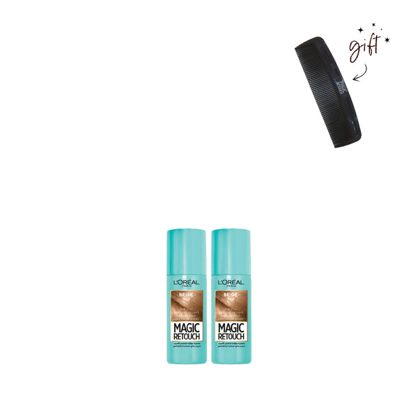 L'Oréal Paris Magic Retouch Duo Bundle + Hair Comb Gift