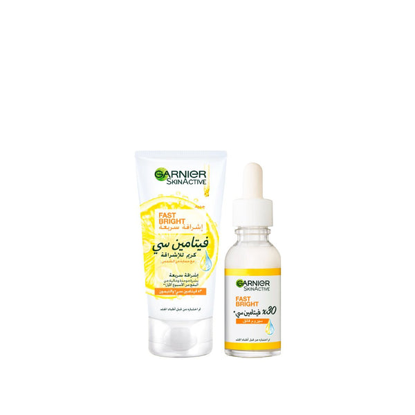 Garnier Fast Bright Serum And Day Cream Bundle 20% Off