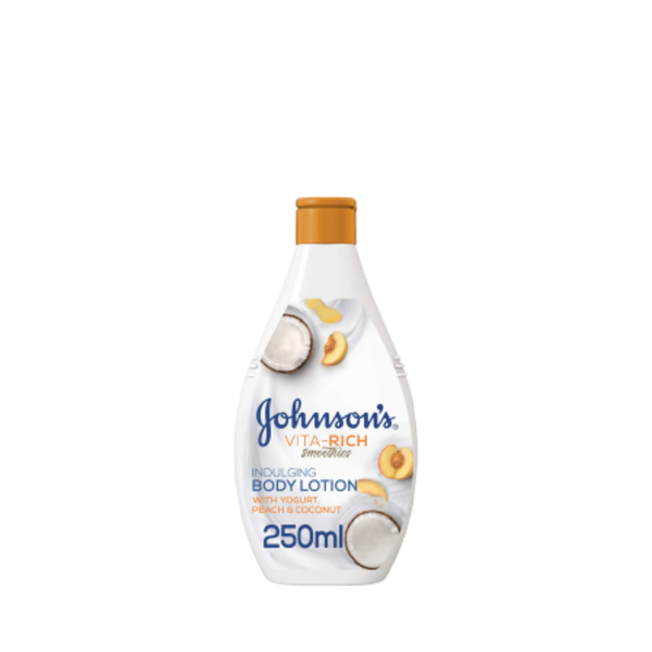 Johnson's Vita-Rich Indulging Body Lotion Peach/Yogurt