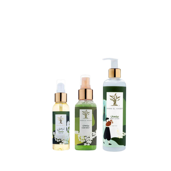Khan El Kaser Body & Hair Baylasan Bundle At 15% Off
