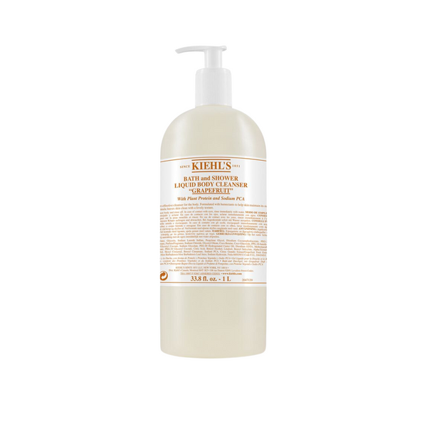 Kiehl's Body Cleanser Bath And Shower Liquid Body Cleanser Grapefruit 1L