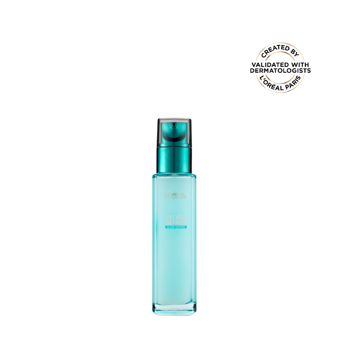 L'Oral Paris Hydra Genius Aloe Water 72H Liquid Moisturizer Normal to Combination Skin White 70ml