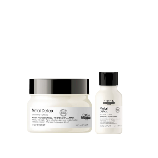 L'Oreal Professionnel Metal Detox Mask And Travel Size Shampoo Set