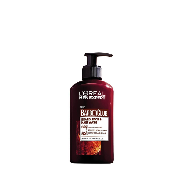 L'Oréal Paris Men Expert Barber Club: Beard, Face & Hair 3-in-1 Wash