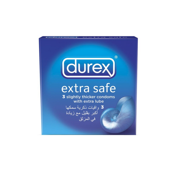 Durex Extra Safe Condoms - Pack of 3, 6, 12 or 20